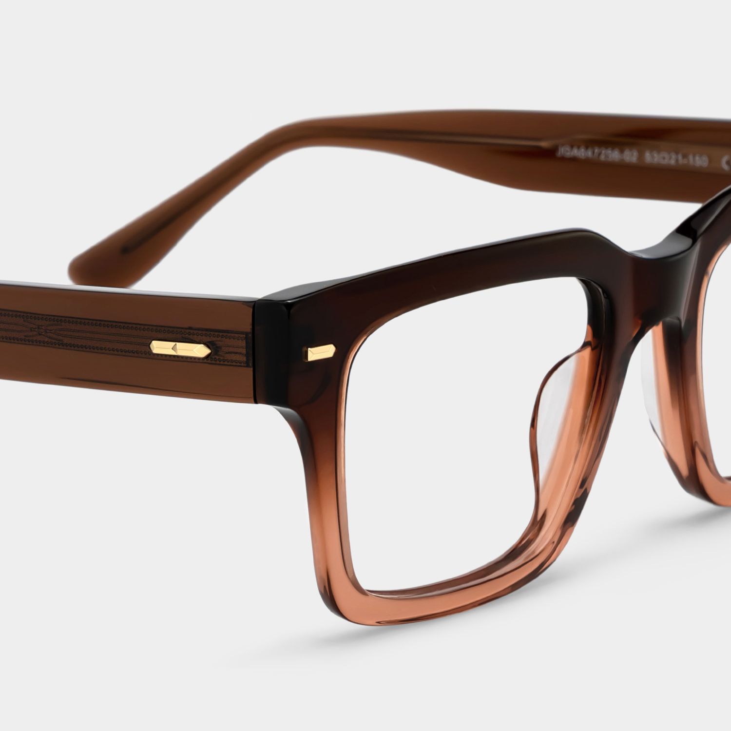 Benjamin Lunettes rectangulaires bicolores6