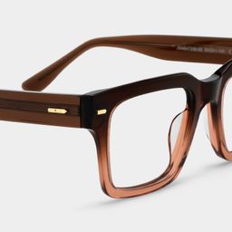 Benjamin Bicolore Rectangulaire lunettes6