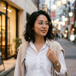Naranjo Clair Browline lunettes6