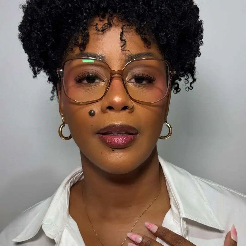 Payton Beige Géométrique lunettes