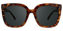 Ebony Tortue Carré lunettes de soleil1