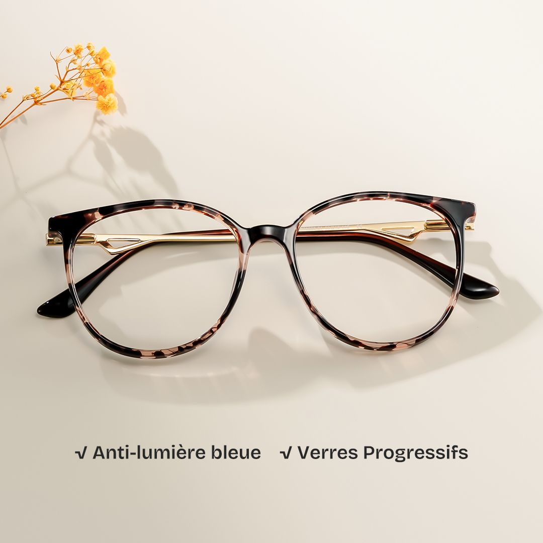 Rayne Tortue Ronde Lunettes0
