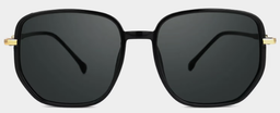 Joana Noir Géométrique lunettes de soleil0