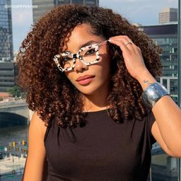 Megan Imprimé vache Carré lunettes6