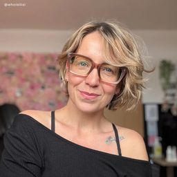 Marley Beige Rectangulaire lunettes5