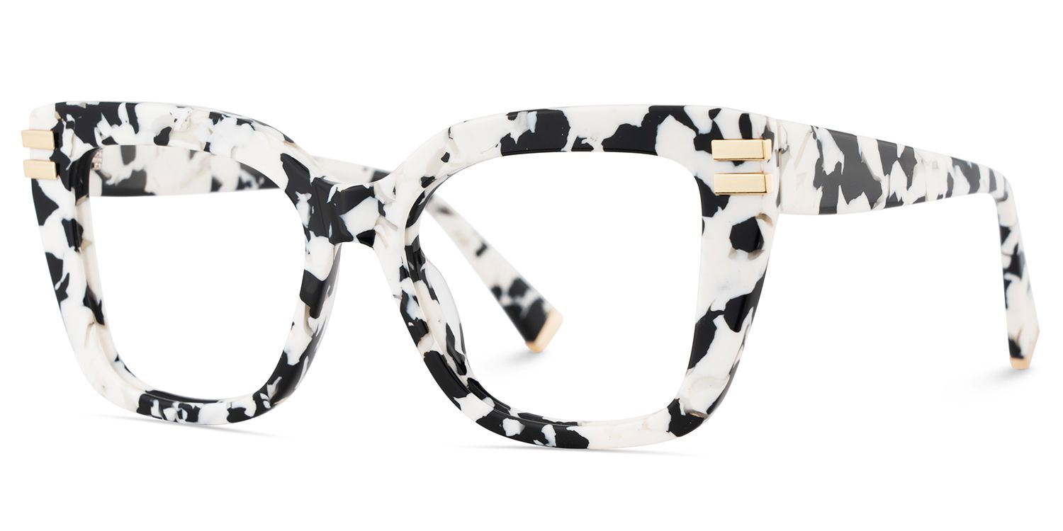 Cardozo Carré Imprimé Vache Lunettes3