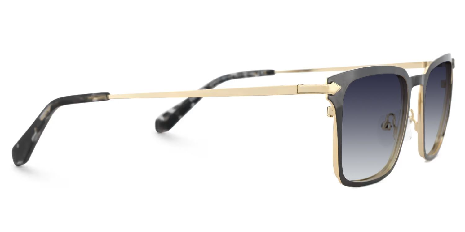 Lunettes de soleil Metal Noir Chaney | ZEELOOL3