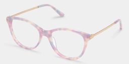 Eli violet Ronde lunettes2