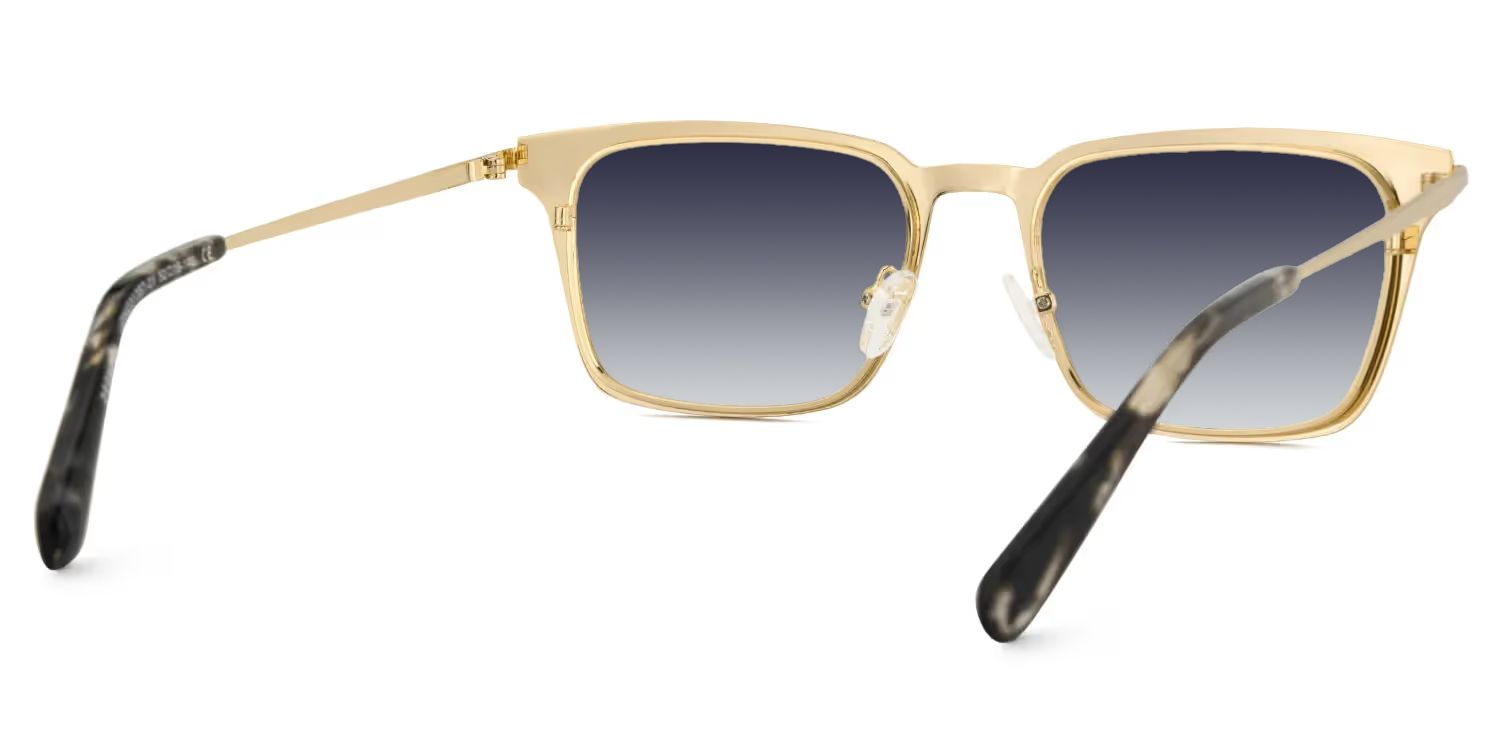 Lunettes de soleil Metal Noir Chaney | ZEELOOL4