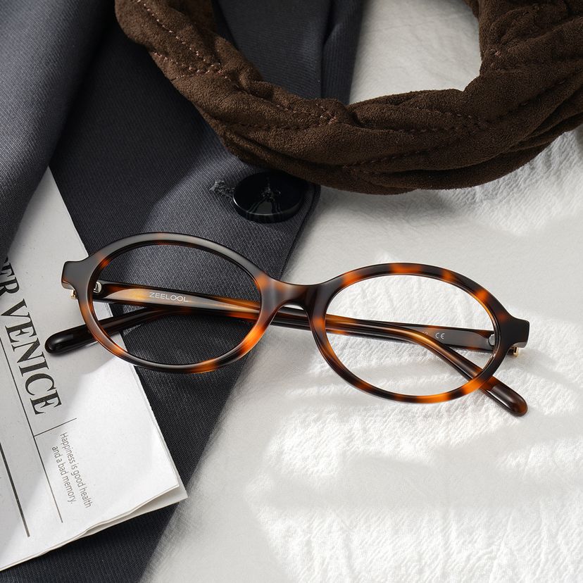 Everly Tortue Ovale lunettes