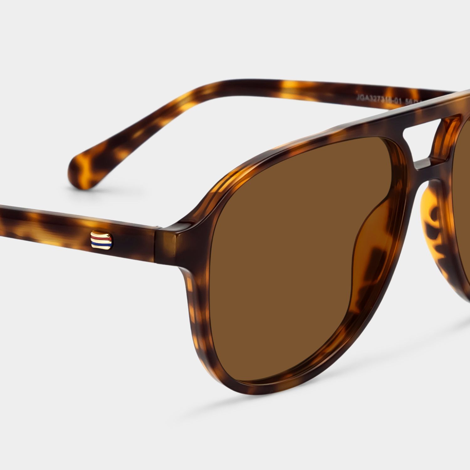 Luna Aviator Tortue Lunettes de soleil pour Femmes et Hommes | ZEELOOL FR4