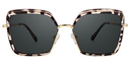 Cordaro Tortue Carré lunettes de soleil0