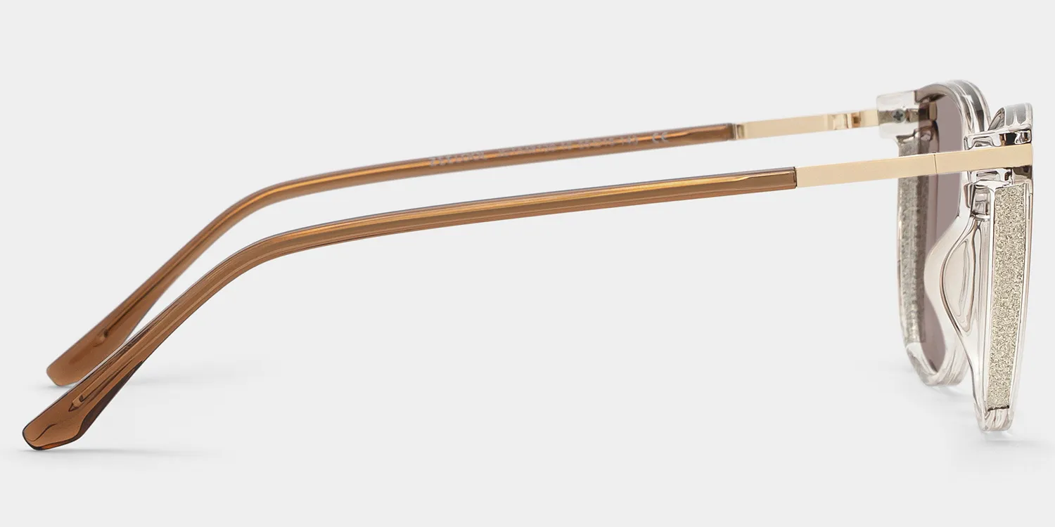 Rodz Square Marron Cristal Lunettes de soleil pour Sublimer votre Visage | ZEELOOL FR3