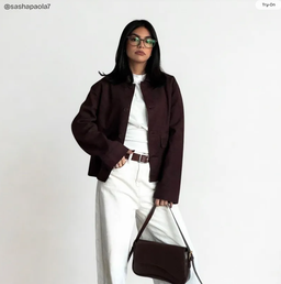 Allison marron Ronde lunettes6