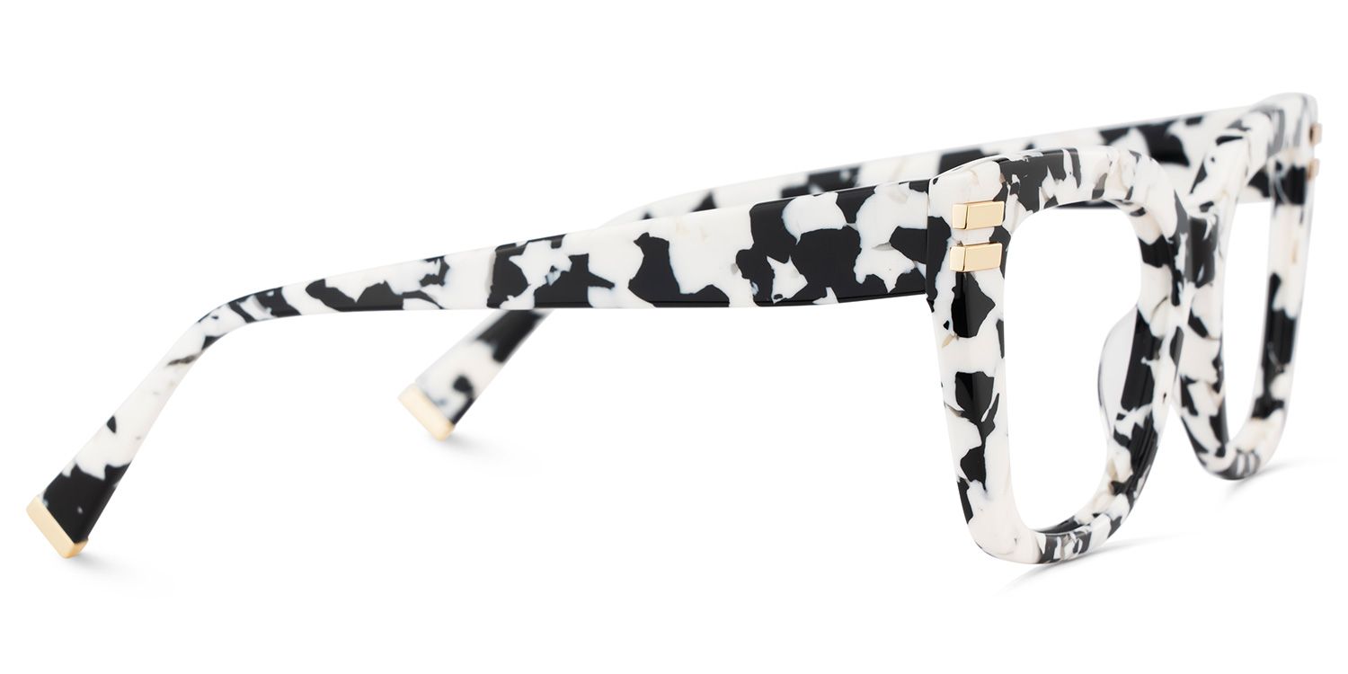 Cardozo Carré Imprimé Vache Lunettes4