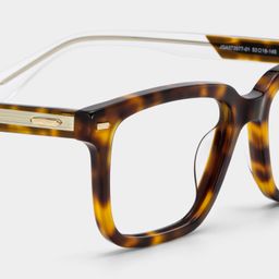 George Tortue Rectangulaire lunettes5