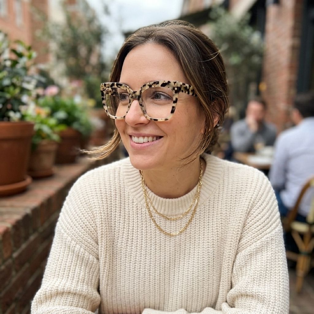 Minguela Carré Marron-Tortue Acétate Lunettes7
