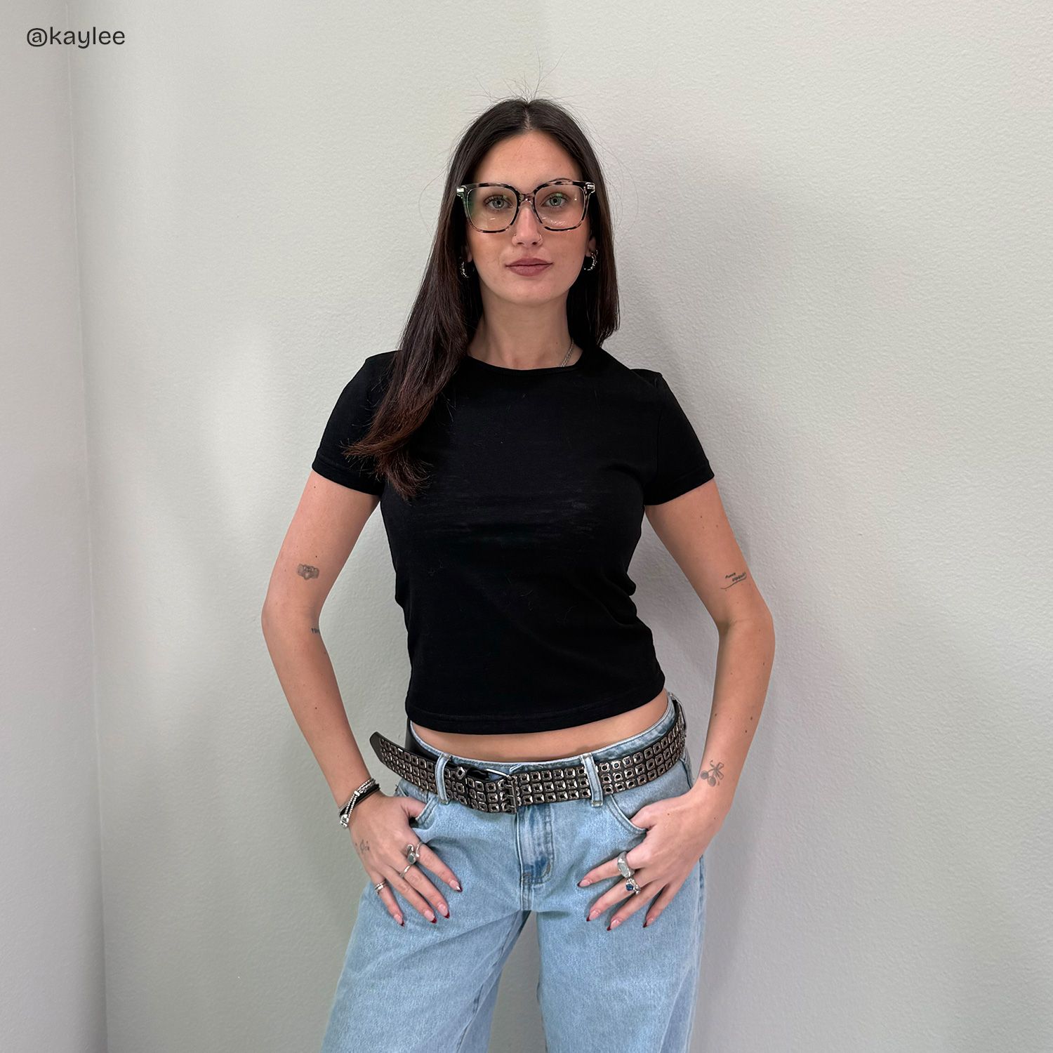 Jacqui Carré Tortue TR90 Lunettes6