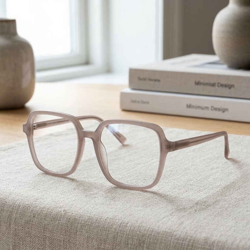 Kenneth Kaki Carré lunettes