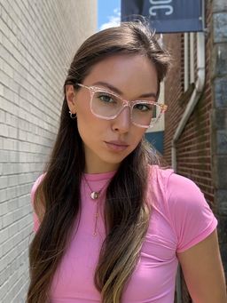 Eliot Rose Rectangulaire lunettes7