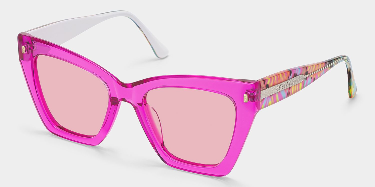 Lunettes de soleil de vue Butterfly Rose Mackey | ZEELOOL2