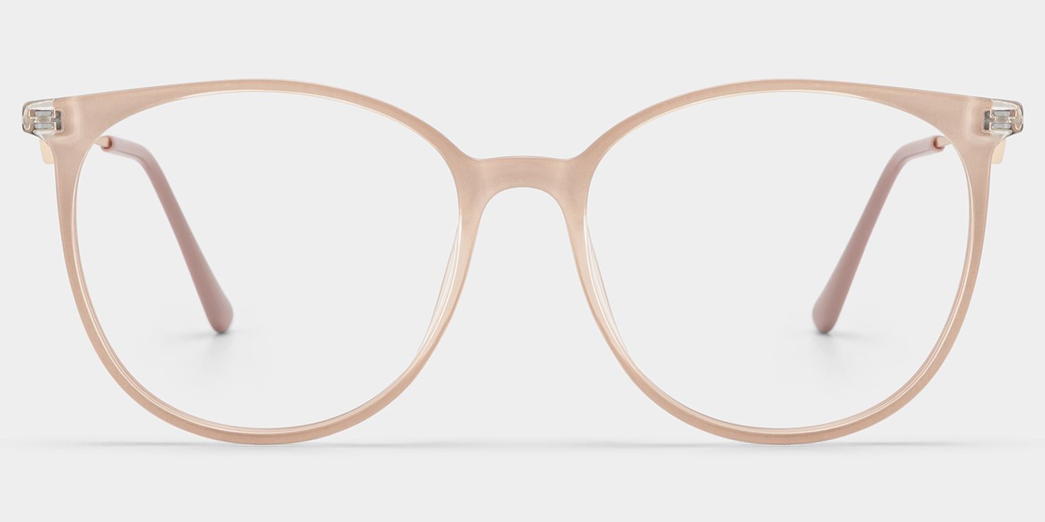 Lunettes rondes roses Chanty1