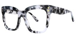 Minguela Gris Tortue Carré lunettes1