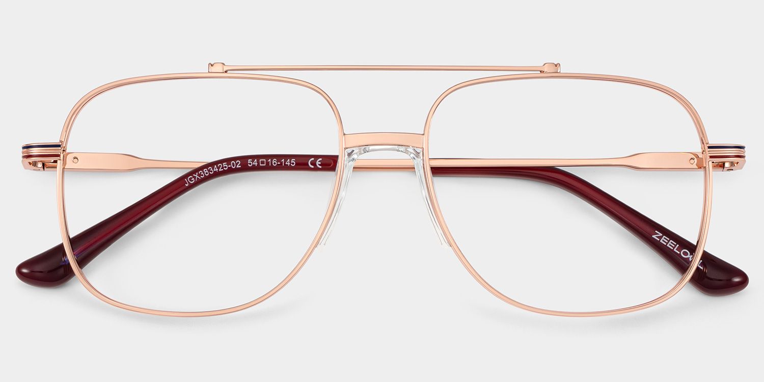 Poppy Or Rose Aviateur Lunettes1