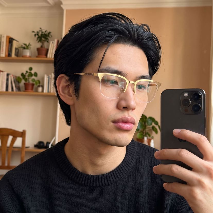 Peyton Or Browline lunettes