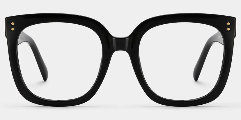 Ebony Noir Carré lunettes