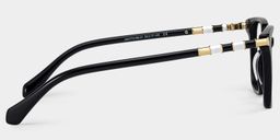 Delilah Noir Carré lunettes3