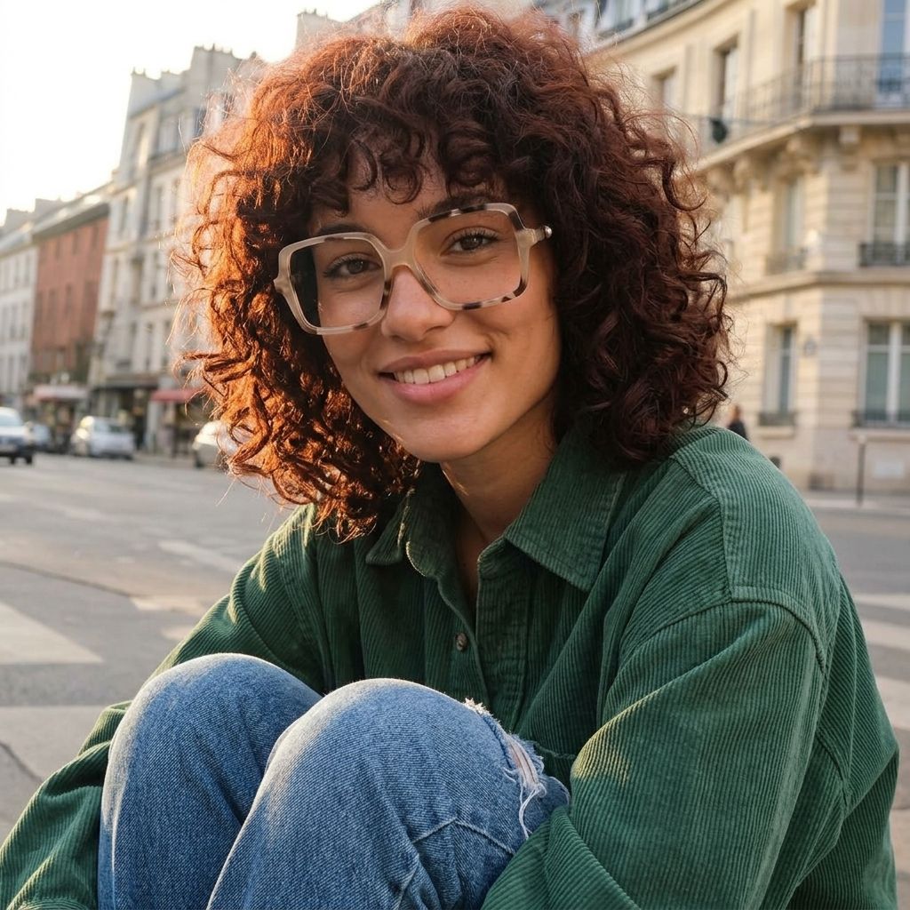 Lunettes de vue carrées écaille de tortue Elena — Style classique | ZEELOOL7