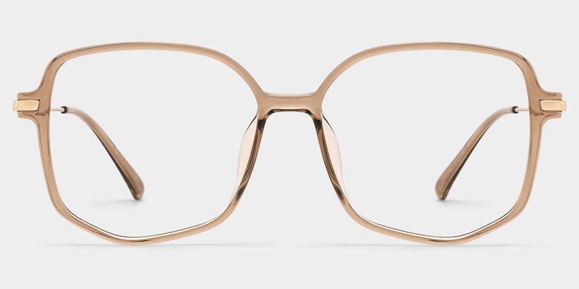 Payton Beige Géométrique lunettes