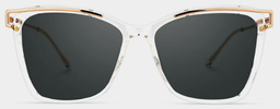 Krystle Cristal Carré lunettes de soleil1