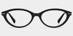 Ashby Noir Ovale lunettes1