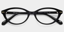 Ashby Noir Ovale lunettes2