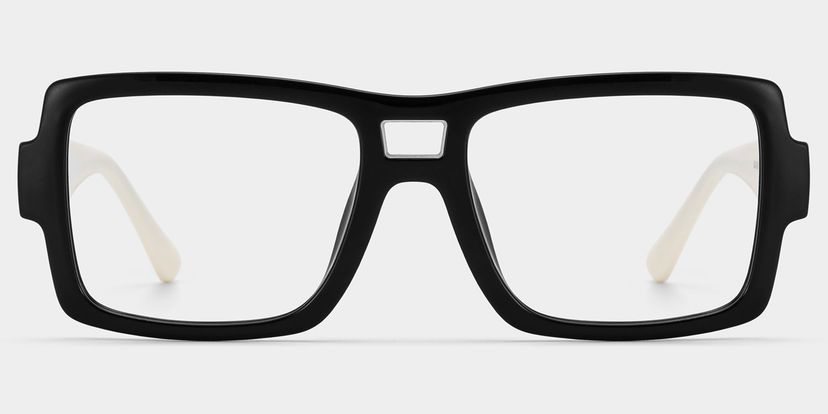 Nora noire Aviateur lunettes