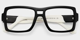 Nora noire Aviateur lunettes1