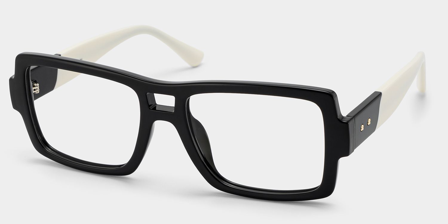 Lunettes aviateur Nora à monture noire pour femmes | ZEELOOL2