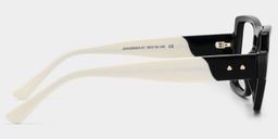 Nora noire Aviateur lunettes3