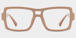 Nora Marron Aviateur lunettes0