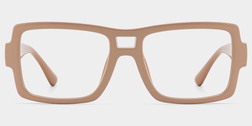 Nora Marron Aviateur lunettes