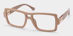 Nora Marron Aviateur lunettes2