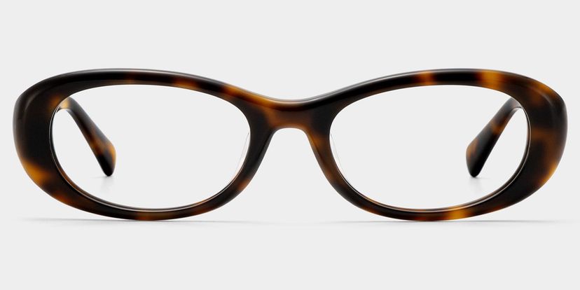 Catherine Tortue Ovale lunettes