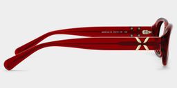 Catherine Rouge Ovale lunettes3