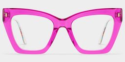 Mackey Rose Papillon lunettes0