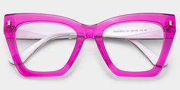 Mackey Rose Papillon lunettes1