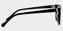 Heather Noir Carré lunettes4