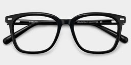 Lana Noir Carré lunettes1