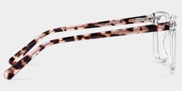 Lana Transparent Carré lunettes3